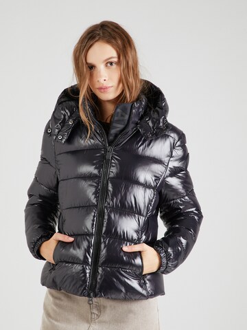 SAVE THE DUCK Between-Season Jacket 'COSMARY' in Black: front