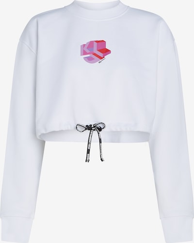 KARL LAGERFELD JEANS Sweater majica u ljubičasta / roza / bijela, Pregled proizvoda