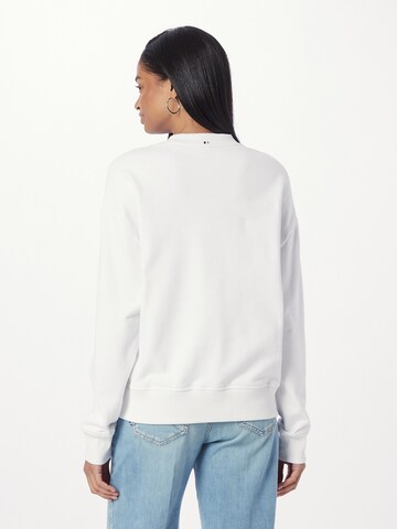 BOSS Sweatshirt 'Ecaisa' in White