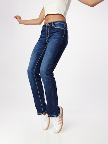 Soccx Regular Jeans in Blauw: voorkant