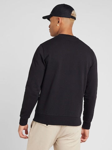 Calvin Klein Sweatshirt 'OFF PLACEMENT' in Black