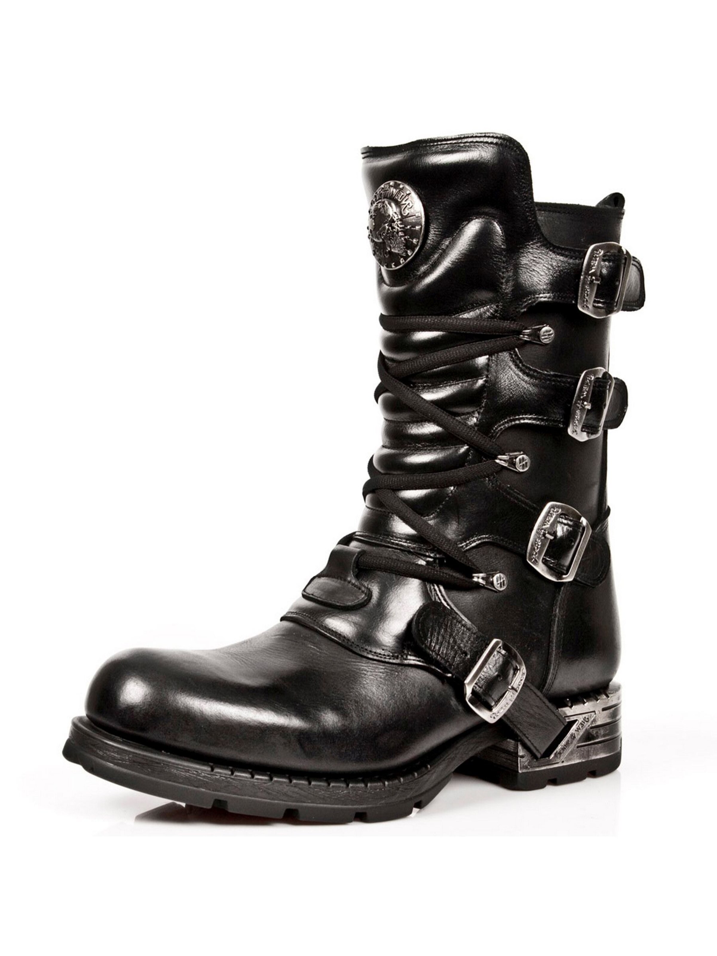 New Rock - Botas 'M-MR017-C10' en negro: frente