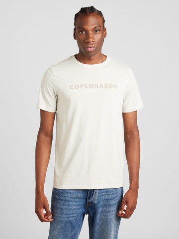 Lindbergh Shirt 'Copenhagen' in Wit: voorkant