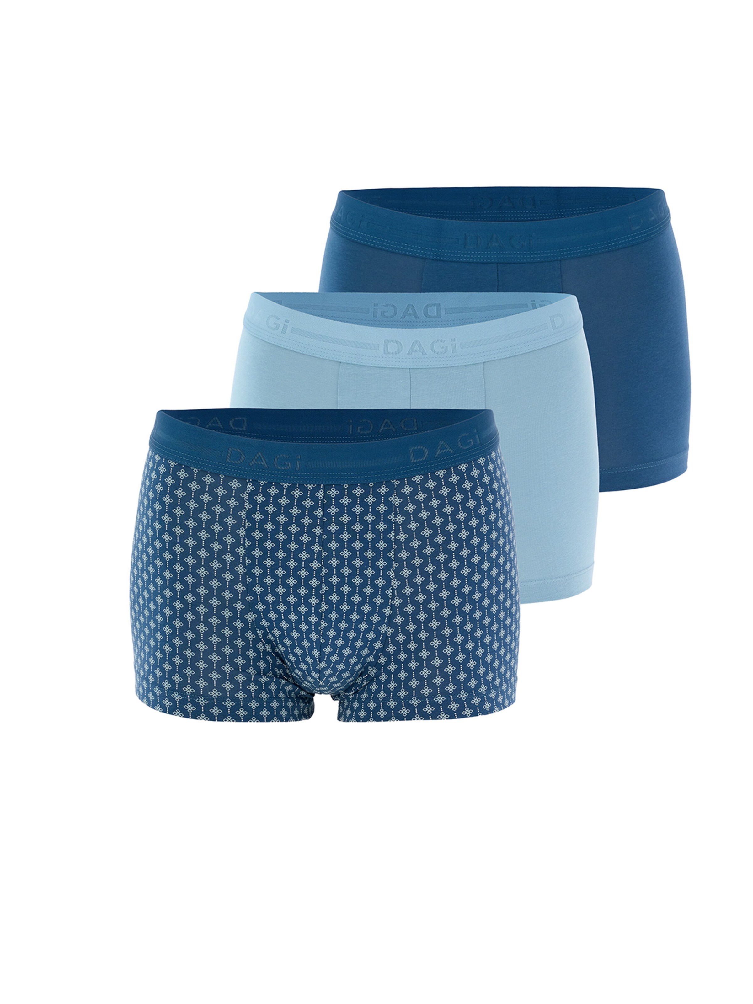 Dagi Boxershorts i blå: framsida