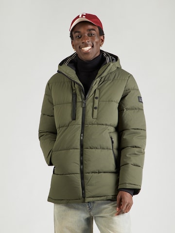 Veste fonctionnelle s.Oliver en vert : devant