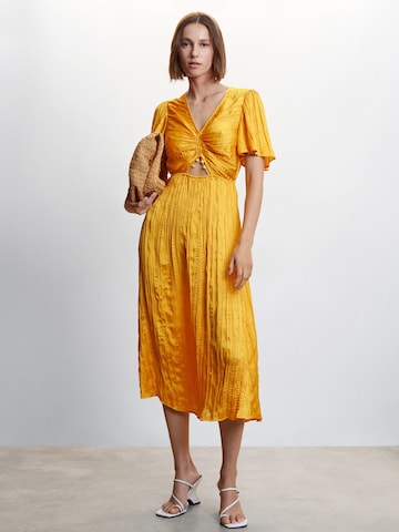 MANGO Kleid 'Puri' in Gelb