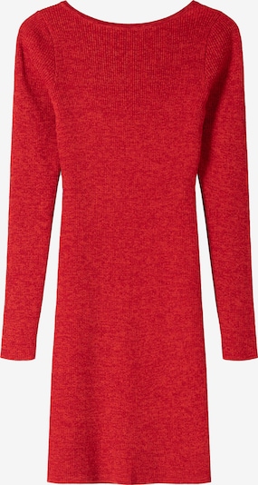 Bershka Úpletové šaty - červená, Produkt