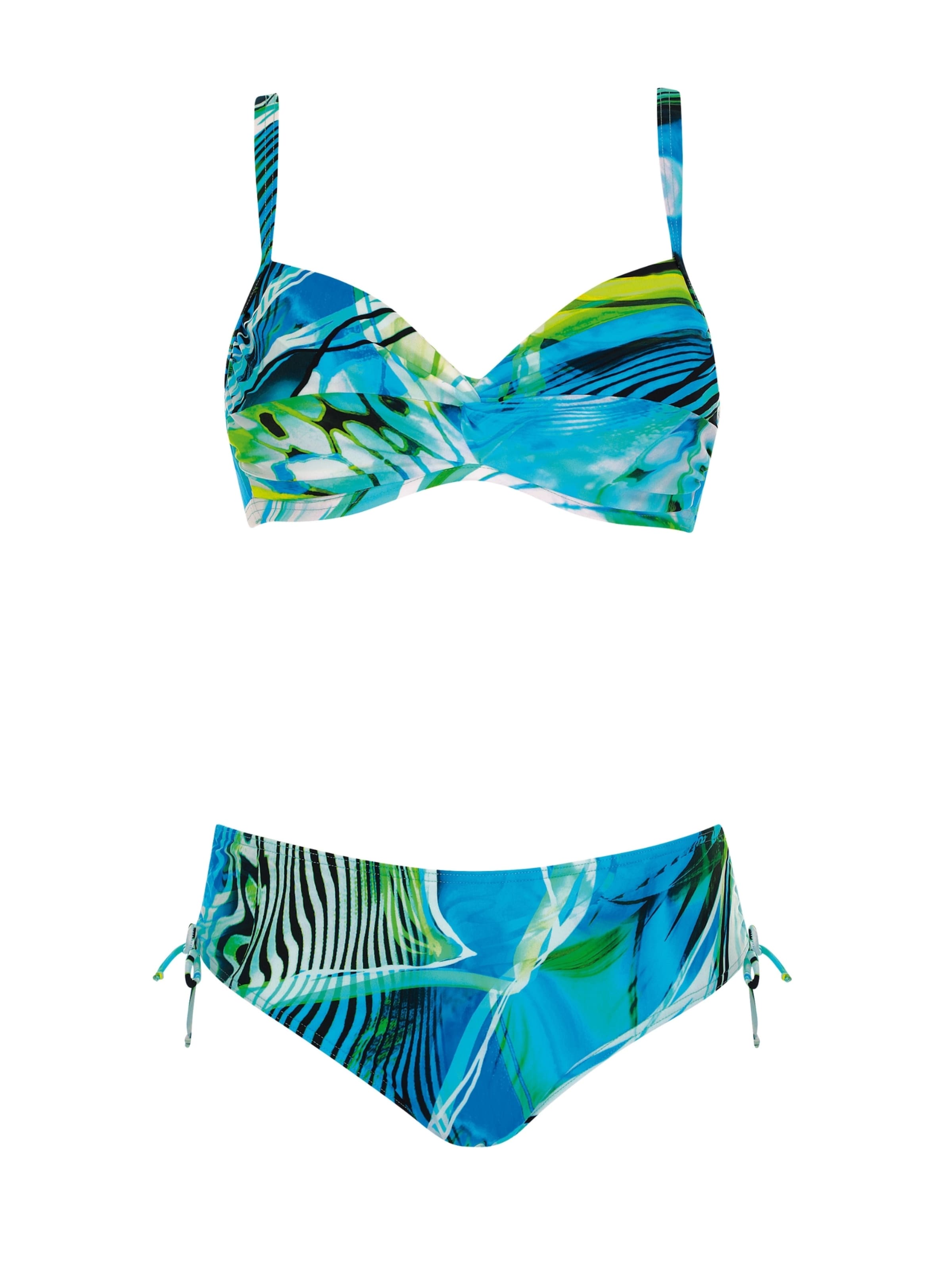 T-shirt Bikini di SUNFLAIR in verde: frontale
