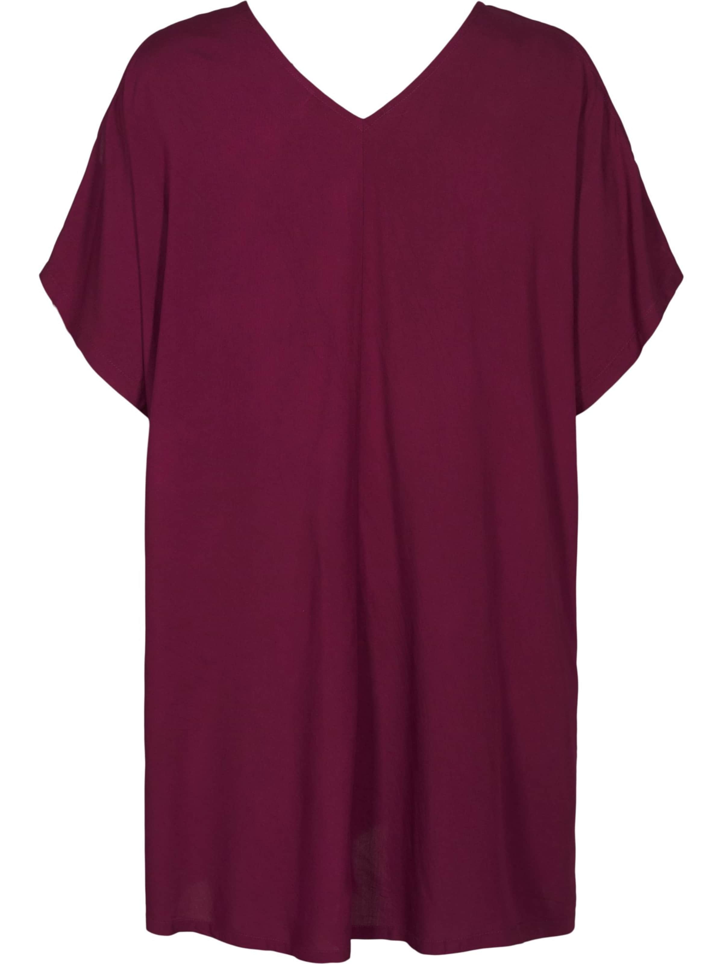 Swim by Zizzi Strandkleid 'SLOW' in Rot