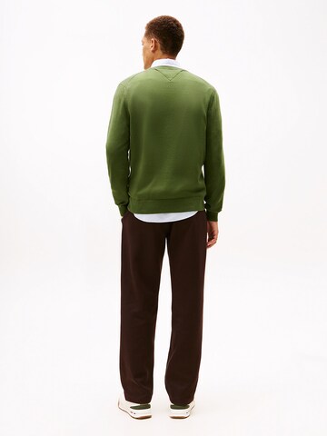 TOMMY HILFIGER Pullover 'Essential' in Grün