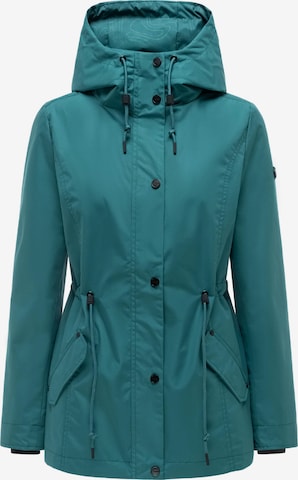 Parka mi-saison 'Bonbonparty 16' MARIKOO en vert : devant