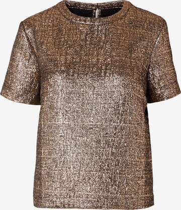 SELECTED FEMME Bluse i guld: forside