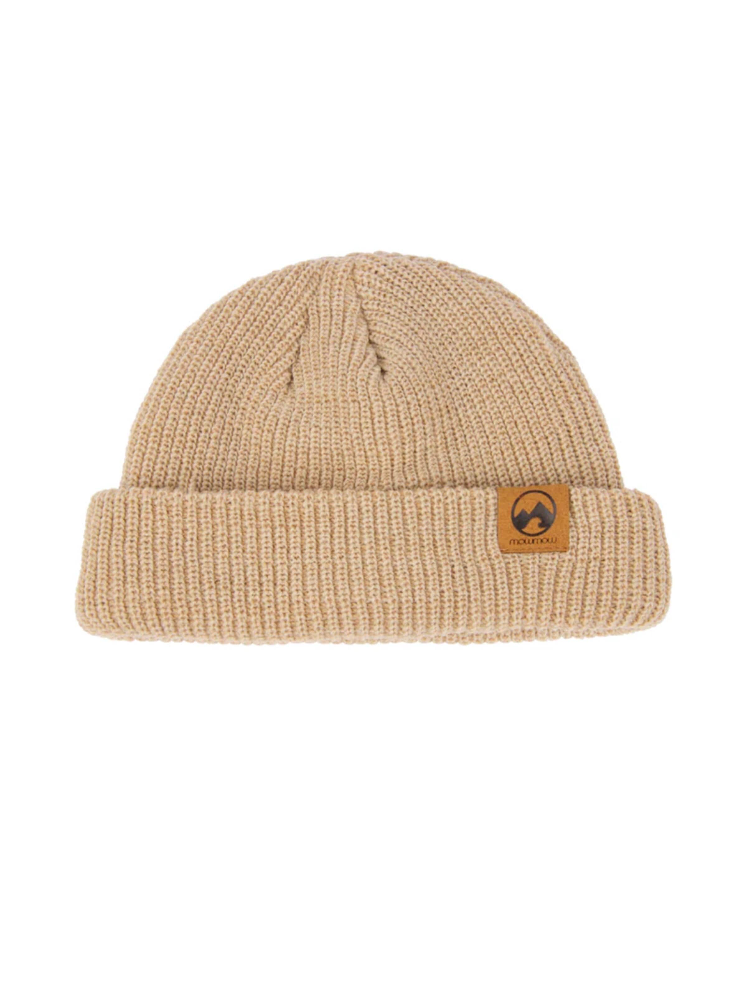 Mowmow Muts 'MowMow Hat - Fisherman - Beanie - Men - Women' in Bruin: voorkant
