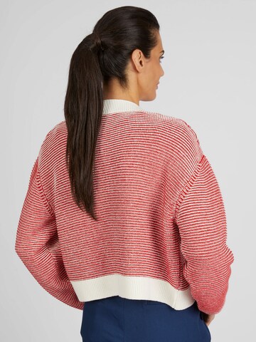 Lovely Sisters Knit Cardigan 'Carry' in Red