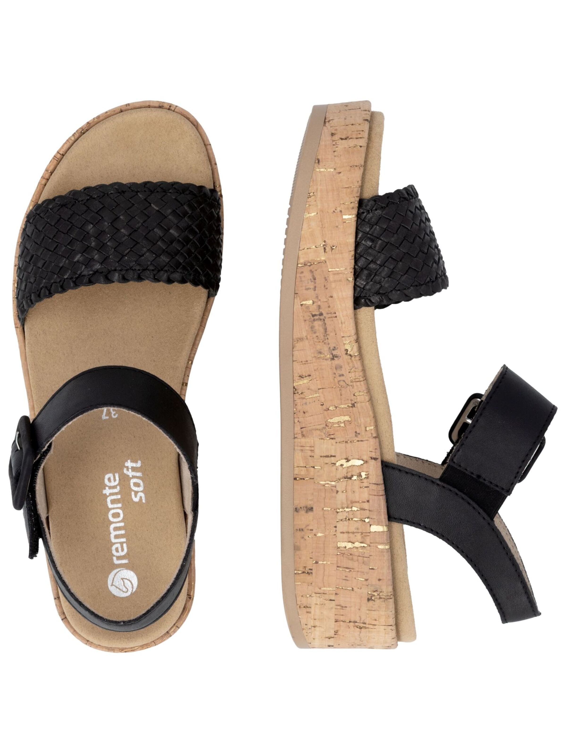 Sandalo di REMONTE in nero