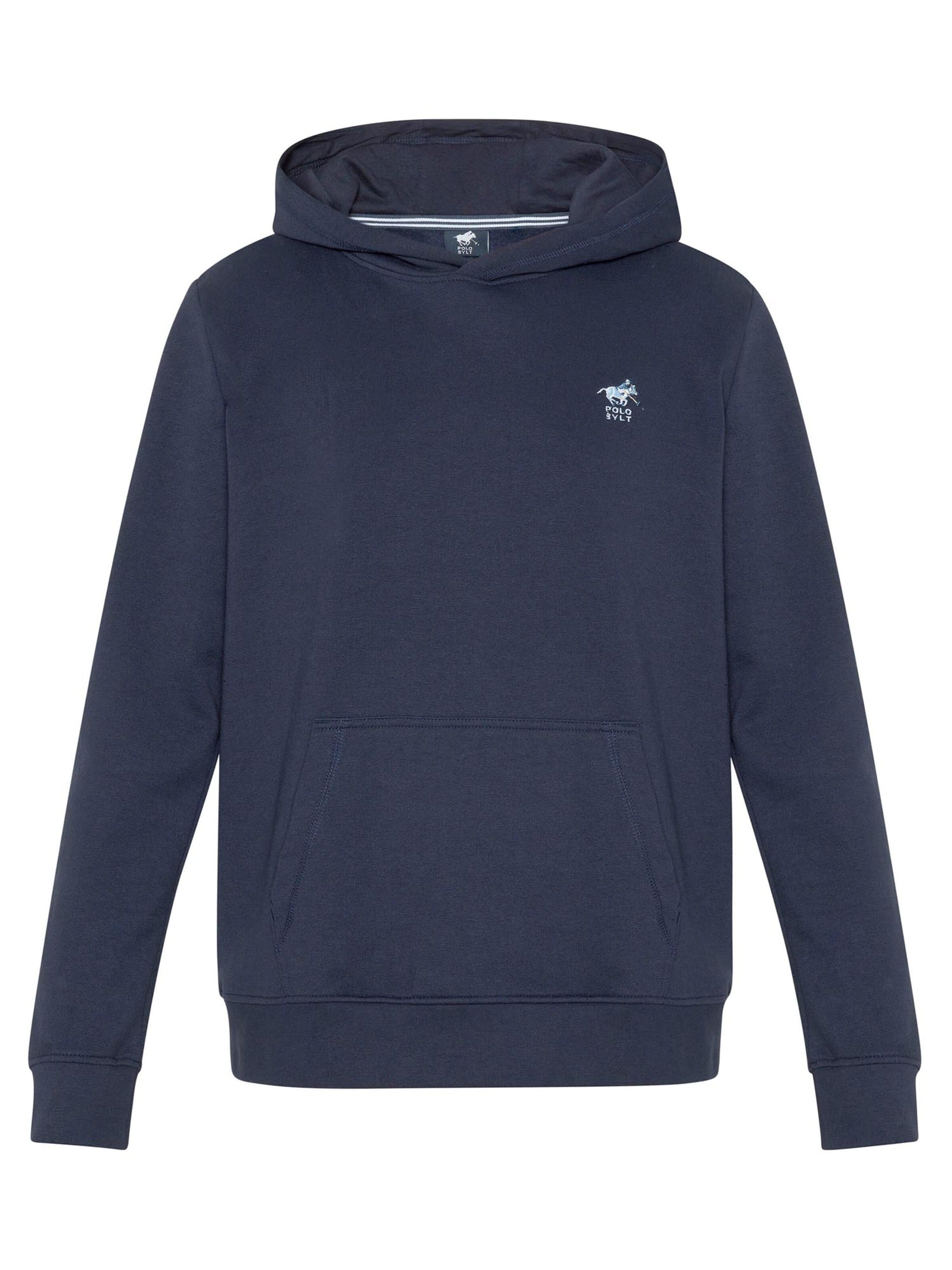 Polo Sylt Sweatshirt 'Basic' in Blue: front