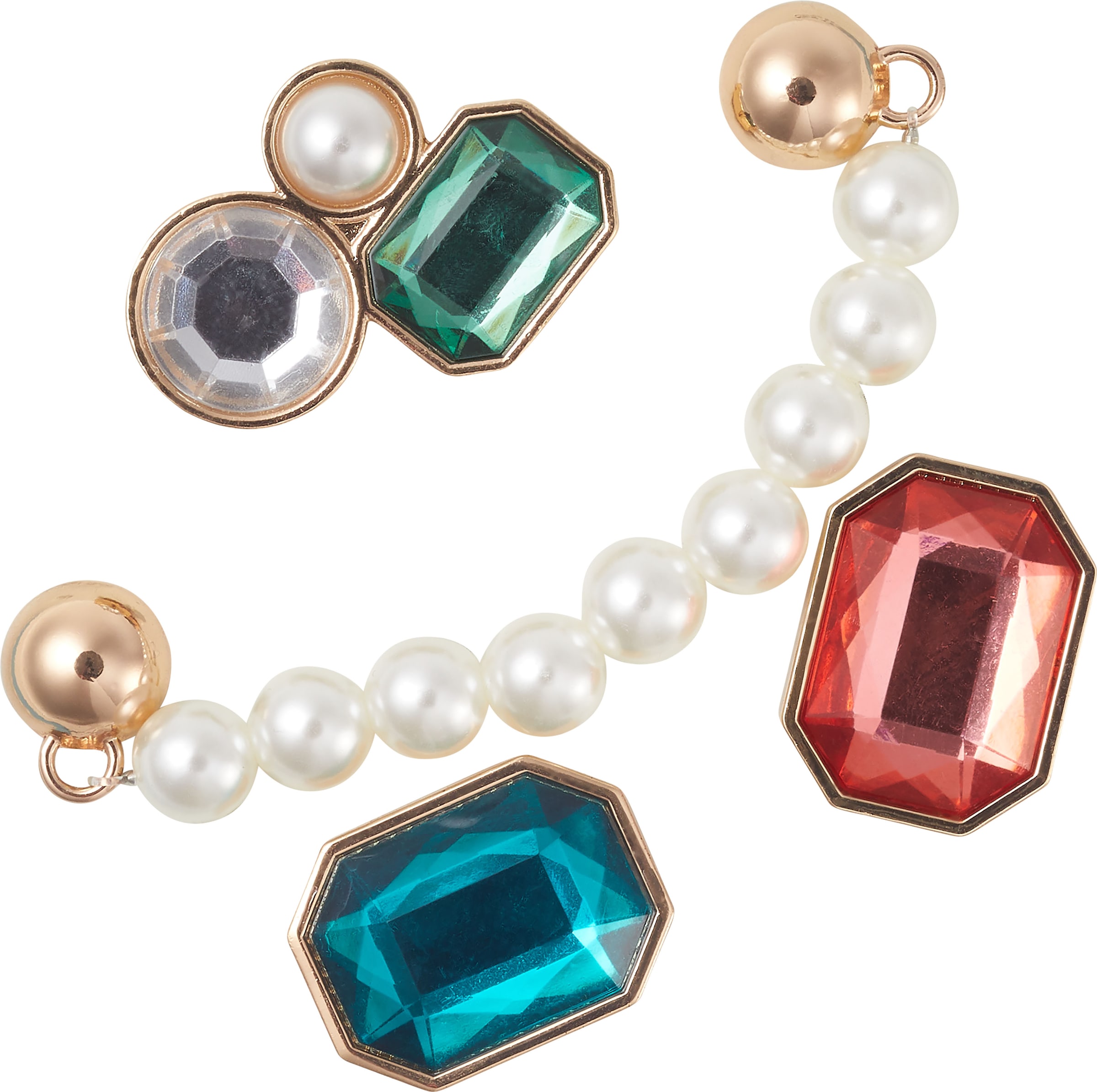 Crocs Schuhanstecker in Blau: Vorderseite