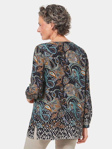 Goldner Blouse in Gemengde kleuren