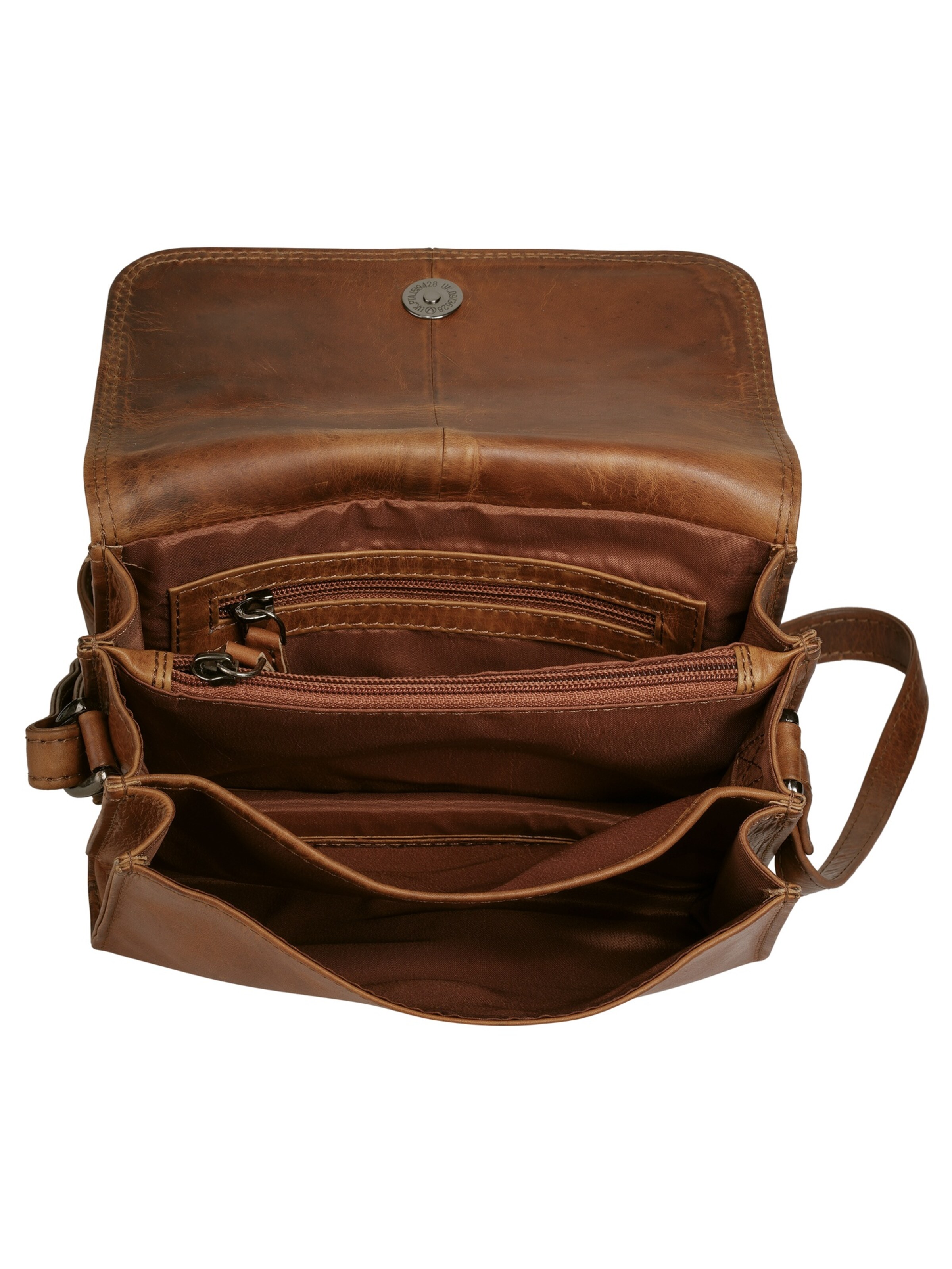 Cluty Crossbody Bag in Brown