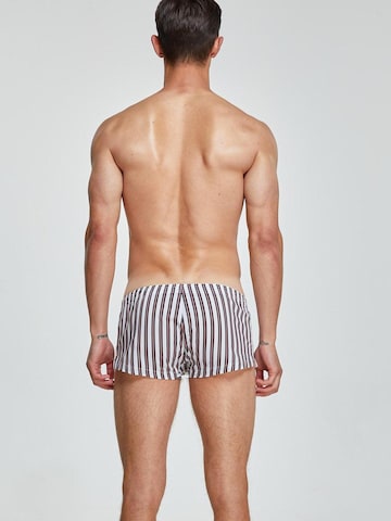 SEOBEAN Boxer shorts 'Baumwolle Boxershort Tight Cup Trunk Gestreift' in Pink: front