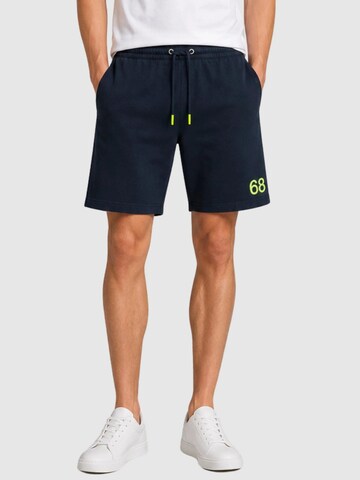 SUN68 Regular Broek 'F36140' in Blauw