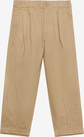 Calvin Klein Jeans Barrel Housut värissä beige: etupuoli