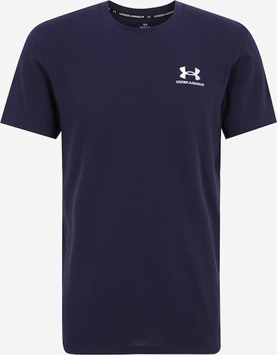 UNDER ARMOUR Tehnička sportska majica u mornarsko plava / prljavo bijela, Pregled proizvoda