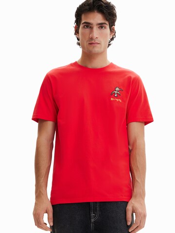 Desigual - Camisa 'Emanuelle' em vermelho: frente