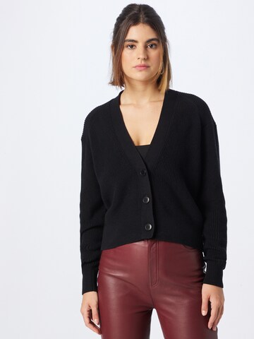 Cardigan 'SIDALY' DRYKORN en noir : devant