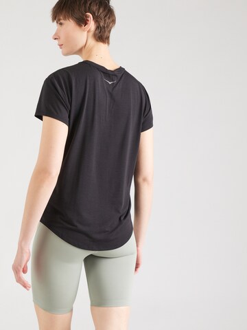 Hoka One One Functioneel shirt 'ESSENTIAL' in Zwart