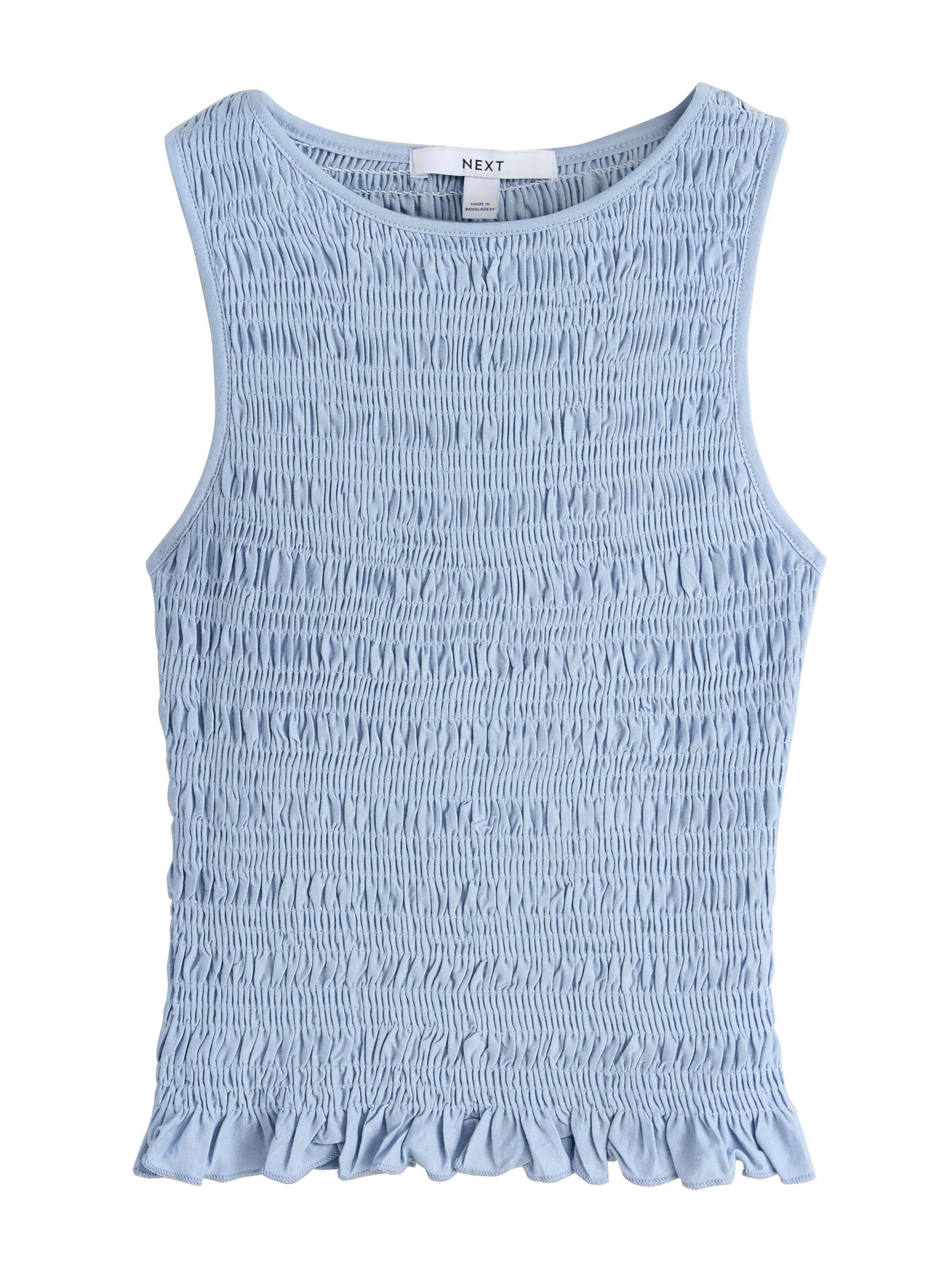 Next Blúz - kék: elől