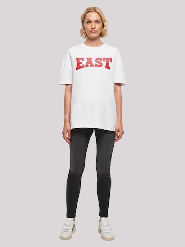 F4NT4STIC Oversized shirt 'Disney High School Musical The Musical East High' in Wit