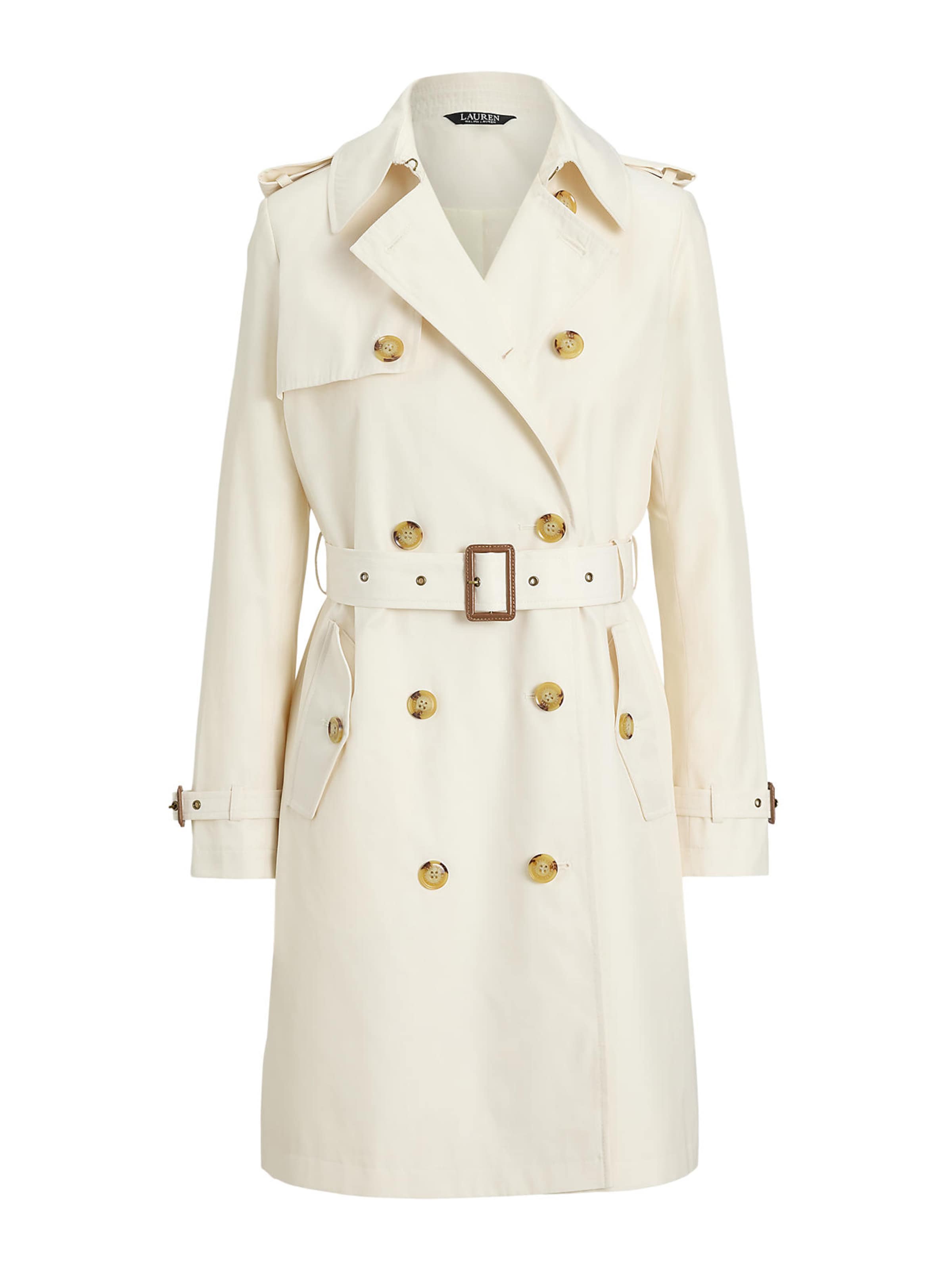 Lauren Ralph Lauren Prehoden plašč | bež barva: sprednja stran