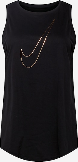 NIKE Haut de sport en or / noir, Vue avec produit