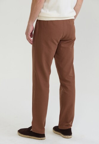 Felix Hardy Slimfit Παντελόνι σε καφέ