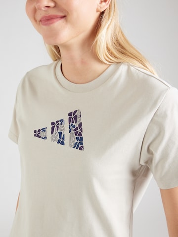 Tricou funcțional 'SOFTS 1' de la ADIDAS SPORTSWEAR pe maro