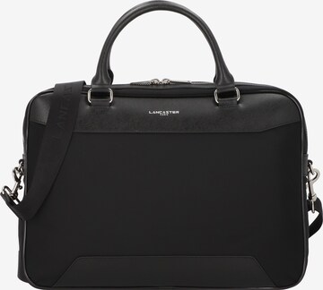 LANCASTER Document Bag 'Basic Metropole' in Black: front