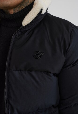 SikSilk Winterjas in Zwart