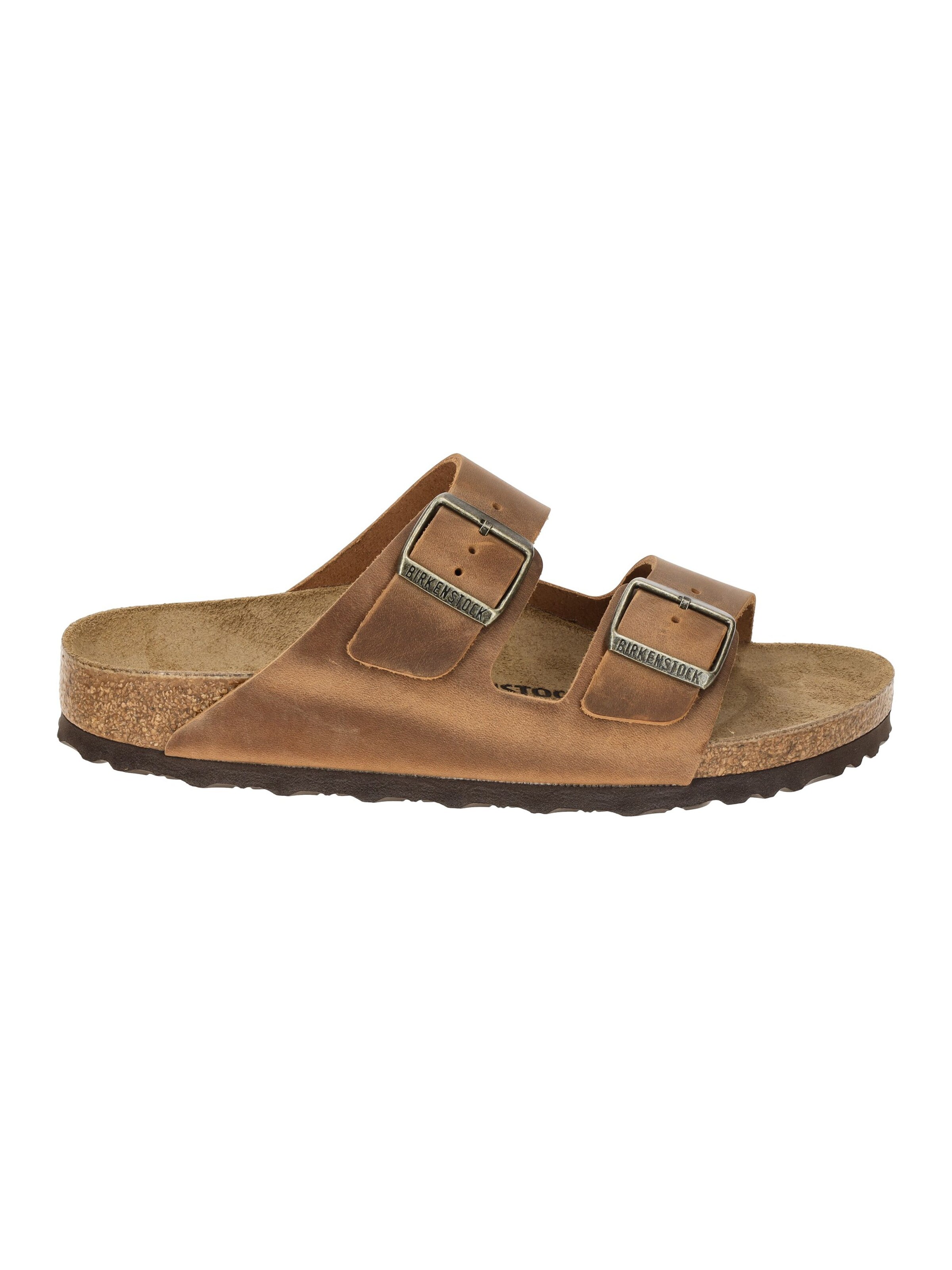 BIRKENSTOCK Pantolette 'Arizona' in Braun