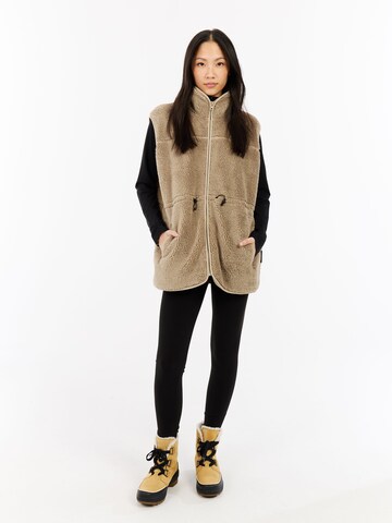 PROTEST Vest 'PRTGym' in Brown