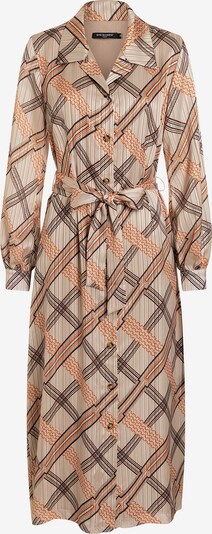Ana Alcazar Robe-chemise ' Efmira ' en beige / marron / orange, Vue avec produit