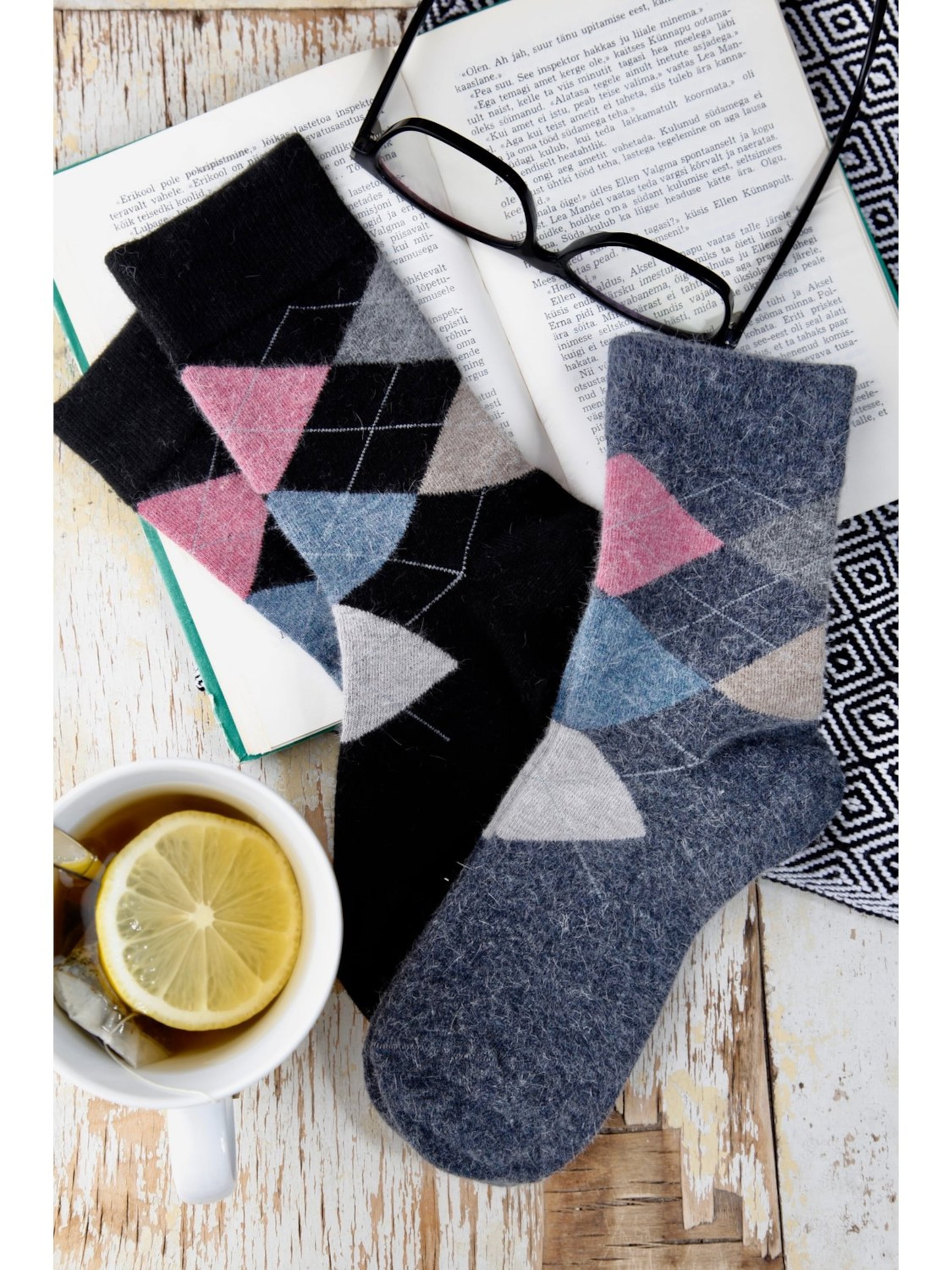 Sokisahtel Socks 'EDNA' in Grey