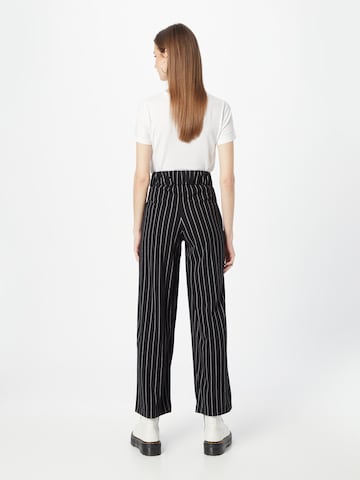 JDY Wide leg Pleat-Front Pants 'GEGGO' in Black