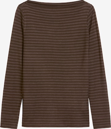 Marc O'Polo Shirt in Braun: Vorderseite