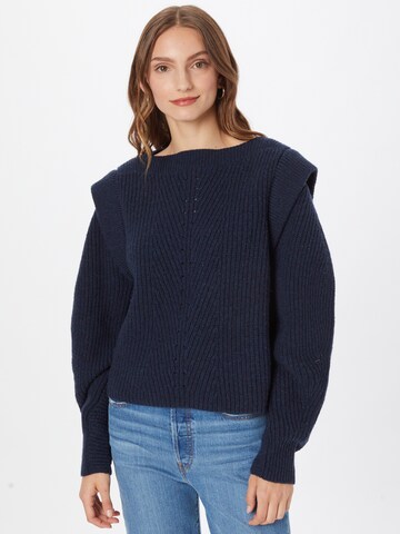 Freebird Sweater in Blue: front