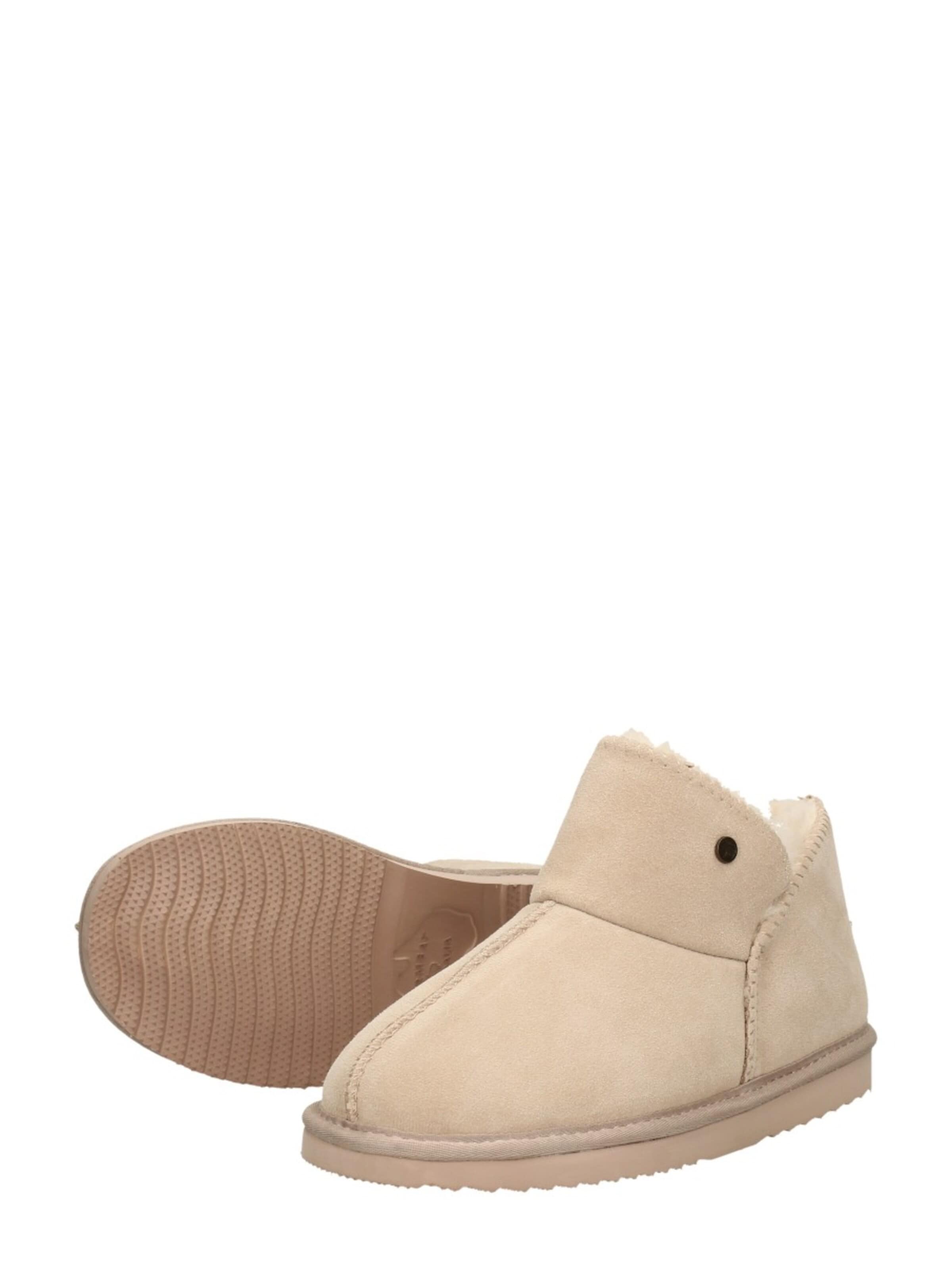 Warmbat Huisschoenen 'Willow' in Beige