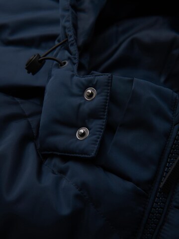 Ombre Winterjas 'OM-JAHP-0304' in Blauw