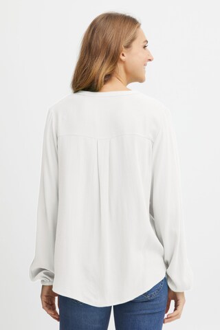Fransa Bluse 'haida' in Weiß