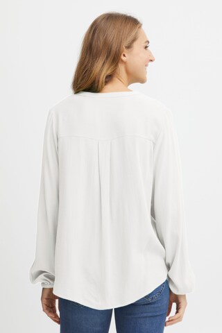 Fransa Blouse in Wit