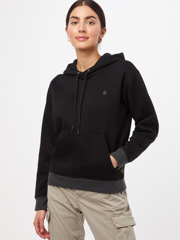 G-Star RAW Sweatshirt in Zwart: voorkant